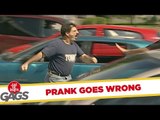 Prank Goes WRONG (Actor Almost Knocked Out)