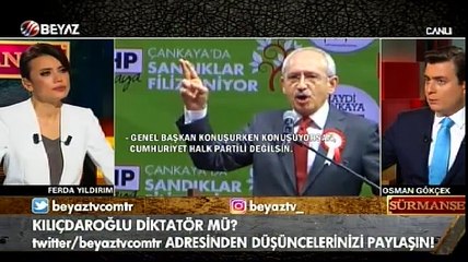 Osamn Gökçek: Kılıçdaroğlu kendisi gibi düşünmeyen herkesi gönderdi