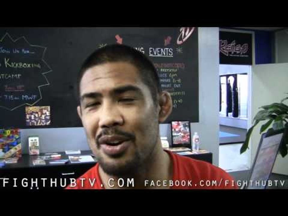 Mark Munoz " One more away & I think I get a title shot"