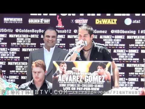 Alfonso Gómez rapea sobre Saúl Canelo Álvarez/ Alfonso Gomez Raps about Saul Alvarez