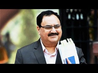 Download Video: JP Nadda attacked with ink during AIIMS Bhopal visit | Oneindia News