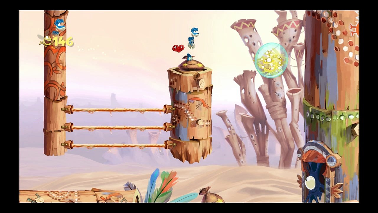 Rayman Origins - Wüste der Digeridoos (Heimat der Hupfdohlen und Beste Filmmusik)