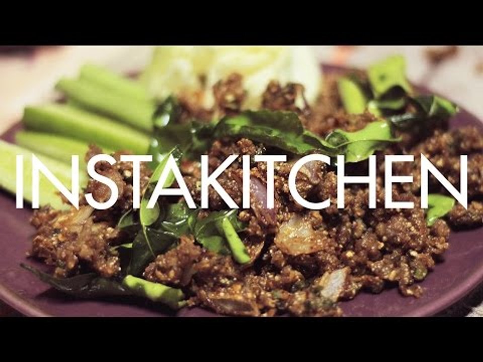 Deep Fried Larb at Taksura Ekkamai | Instakitchen Bangkok E10 | Coconuts TV