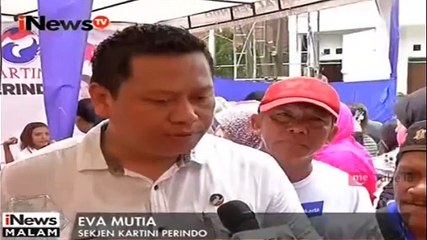 Скачать видео: Pasar Beras Murah Partai Perindo di Kramat Jati