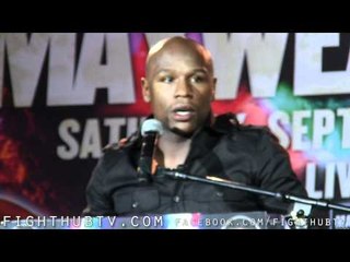 Floyd Mayweather vs. Victor Ortiz: Los Angeles Press Conference Highlights