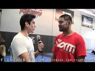 Munoz talks Maia & fighting Anderson Silva "I'll cross that bridge when it comes"