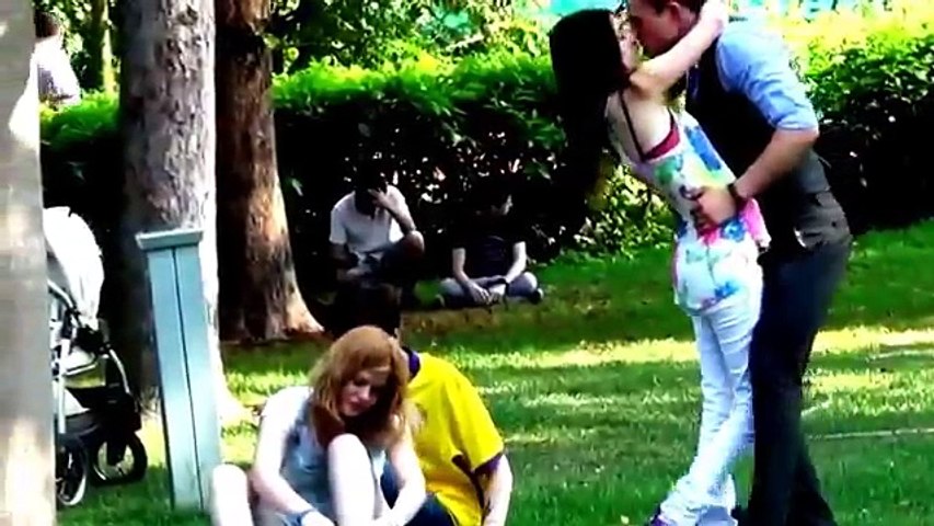 public kissing prank -- funny videos -- march 2017 HD