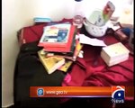 Inside the hostel room of Mashal Khan