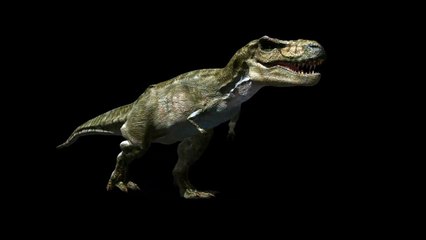 Animated extinct dinosaurs