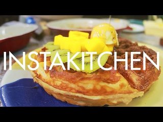 Instakitchen Manila E12: Crispy waffles at Rustic Mornings by Isabelo