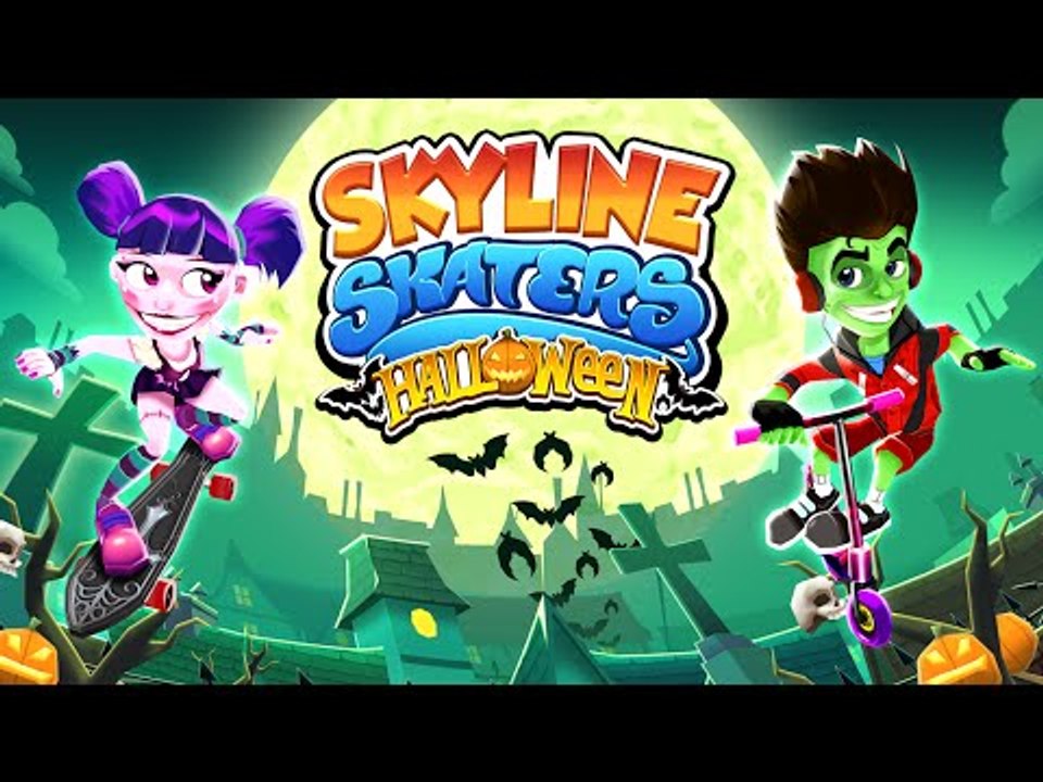 Skyline Skaters: Halloween - Samsung Galaxy S6 Edge Gameplay