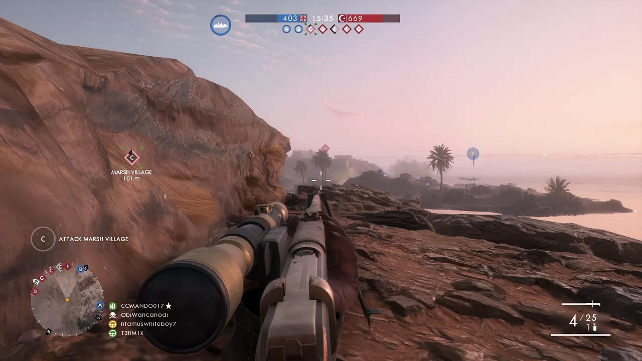 Sniper battle