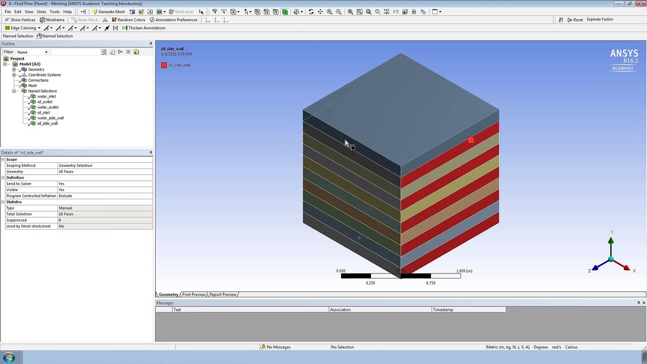 Analysis of Plate Heat Exchanger