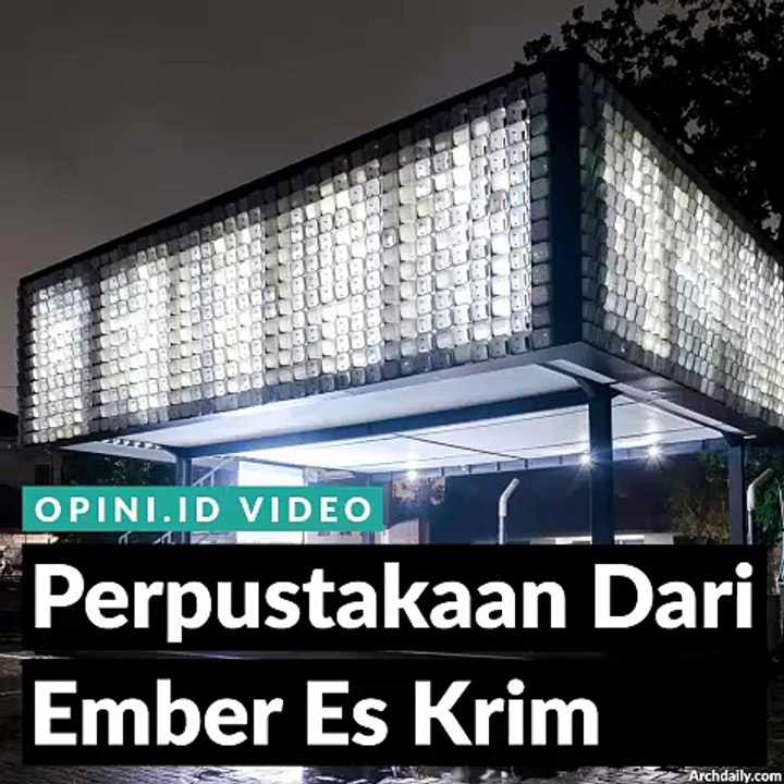 Perpustakaan Dari Limbah