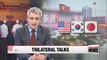 S. Korea, U.S. and Japan to discuss North Korea in first trilateral talks of Trump era
