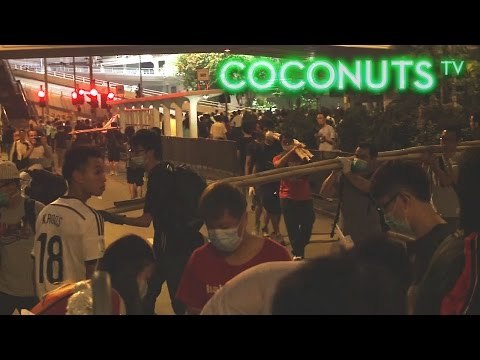 Occupy Hong Kong's Bamboo Barricades