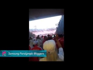 Kendra Lancaster - Closing Ceremonies, Paralympics 2012