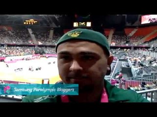 Justin Eveson - Rollers at the rugby, Paralympics 2012