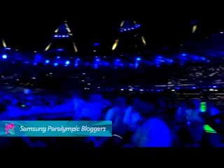 Michael Jeremiasz - Michael Jeremiasz watching Coldplay, Paralympics 2012