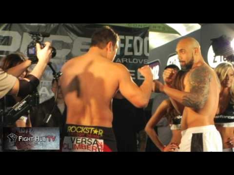 Strikeforce: Fedor vs Silva Weigh ins East Rutherford, NJ
