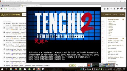 Tenchu 2 Playstation - Rikimaru Training Course