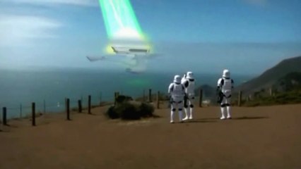 Star Wars : Death Star Destroys Enterprise (HD)