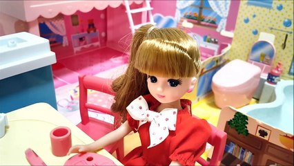 リカちゃん パパと一緒にマクドナルドへ！ ドライブスルーしたよ お買い物ごっこ kids 子供向け動画 トイキッズ