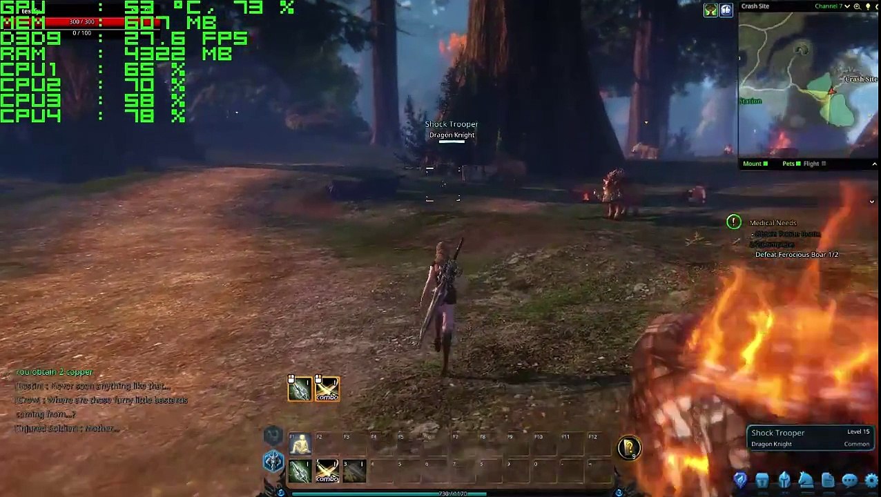 Riders of Icarus R7 250 - Intel Core 2 Quad Q8400 - 6GB RAM