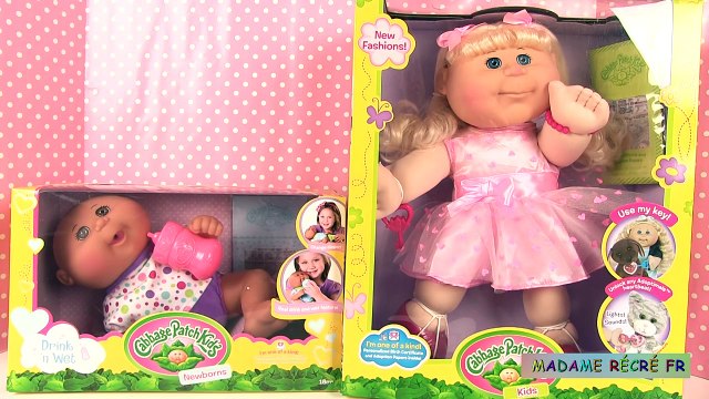 Les Patoufs Craquinoux Poupon et Poupée Cabbage Patch Kids