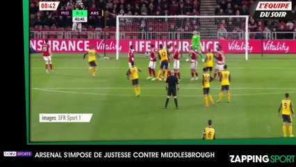 Zap Sport 18 avril : Arsène Wenger et Arsenal l'emportent de justesse contre le relégable Middlesbrough (vidéo)