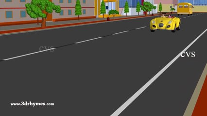 Wheels on th in My Car _ 3D Baby Songs & Nursery Rhymes for