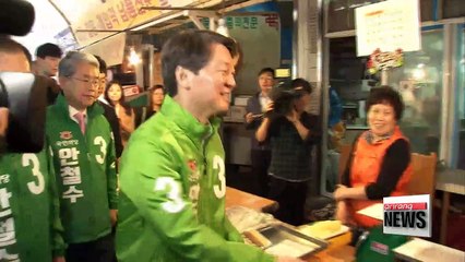 Ahn kicks off election campaign in political base of Jeolla-do Province