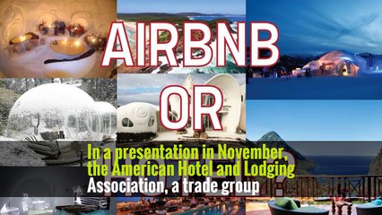 Airbnb has brought hotel pricing down in many places during holidays, conventions
