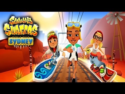 Subway Surfers: Sydney - Samsung Galaxy S6 Edge Gameplay