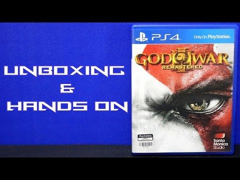 Unboxing & Hands On: God of War III Remastered (PS4)