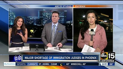 Major shortage of immigration judges in Arizona