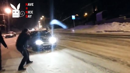 Подборка ДТП в гололед - IcyRoad Crash. Blackice Accidents