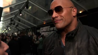 The Fate Of The Furious Dwayne Johnson New York Premiere Interview