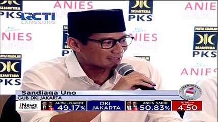 Sandiaga Uno: Kita Jadikan Jakarta Lebih Baik Lagi