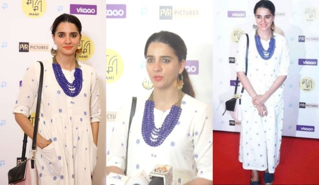 Shruti Seth At Special Screening At The Mami Film Club