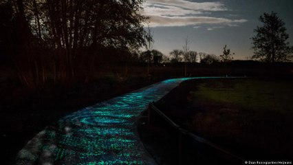 Artista quer iluminar estradas sem usar energia