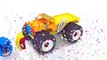 Plant of Jeep 3D Monster Trucks. Disassembly Vehicles for Children. Kids Animation by Kid W