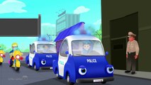 ChuChu TV Police Chase Thief in Railroad Police Car & Save Giant Surprise Eggs Toy