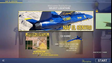 BLUE ANGLES TEAM AIRCRAF SHOW
