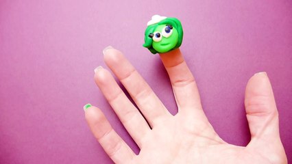 Finger Family Play Doh Nursery Rhymes Lyrics _ Kids Animation for