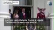 La First Lady Melania Trump rappelle à l’ordre son mari et fait la joie de Twitter