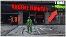 ARGENT ILIMITÉ POUR LES PAUVRE ! GTA 5 ONLINE 1.39