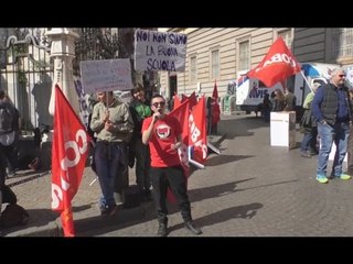 Napoli - No alla Legge 107, protesta degli insegnanti (17.03.17)