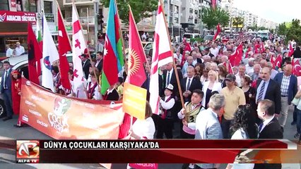 Dünya Çocukları Karşıyaka’da
