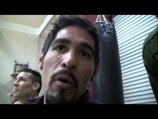 Margarito asked about Luis Resto, doesnt know who he is, thinks chavez jr better than canello